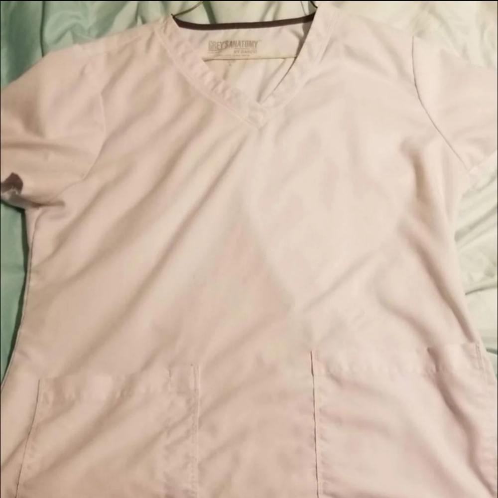 White Grey's Anatomy Top. Large.